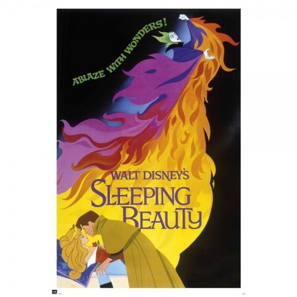 POSTER WALT DISNEY SLEEPING BEAUTY