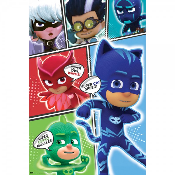 POSTER PJ MASKS 1