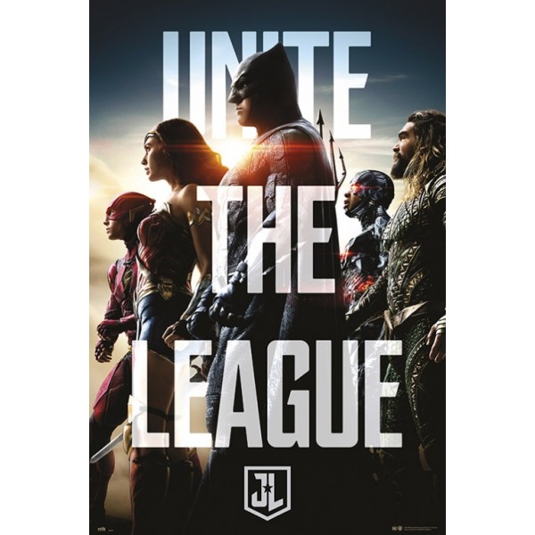 Poster Dc Comics La Liga De La Justicia