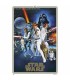 Poster Star Wars 40 Aniversario One Sheet B