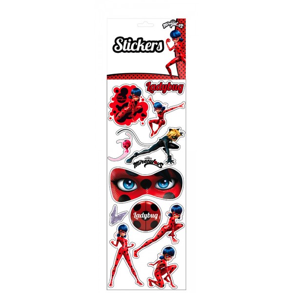 LADYBUG STICKERS GIGANTES REMOVIBLES