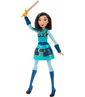 Disney Princess Muñeca Mulan Guerrera