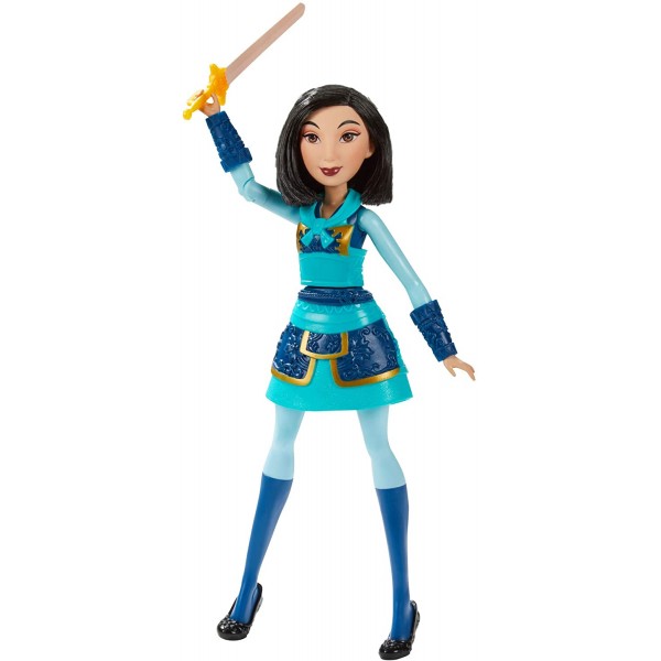 Disney Princess Muñeca Mulan Guerrera