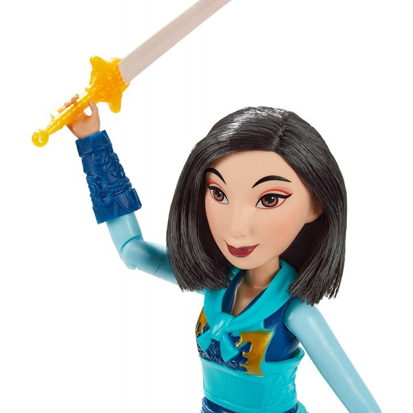 Disney Princess Muñeca Mulan Guerrera
