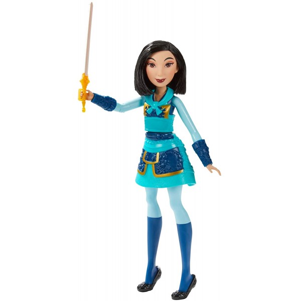Disney Princess Muñeca Mulan Guerrera