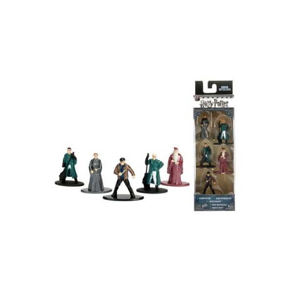 HARRY POTTER-SET B 5 FIGURAS METAL 4 CM