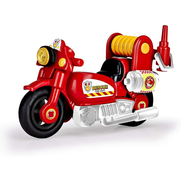 Moto de Bombero Pin y Pon Action