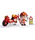 Moto de Bombero Pin y Pon Action