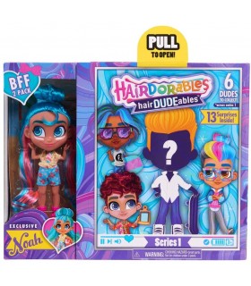 Hairdudables Bff Pack, 6 Modelos Sorpresa