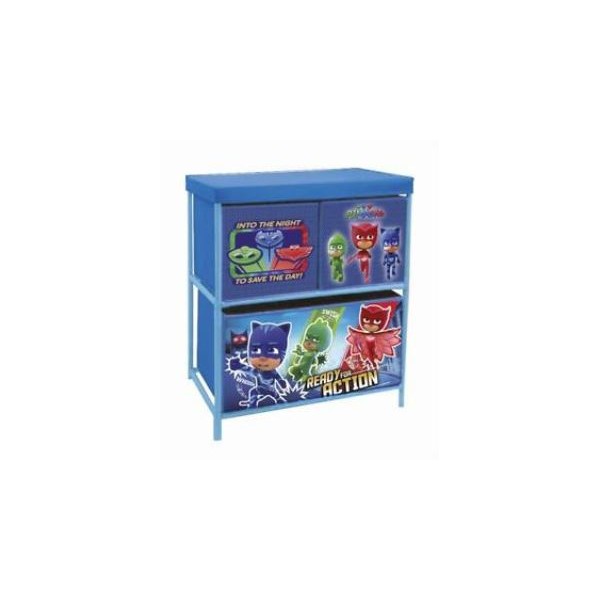 ESTANTERÍA PJ12129 PJMASKS ALM.3 CAJONES