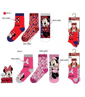 Pack 3 calcetines de Minnie Mouse