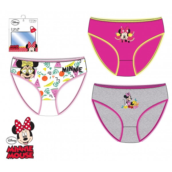 CAJA 3 SLIPS MINNIE