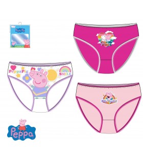 CAJA 3 SLIPS PEPPA PIG