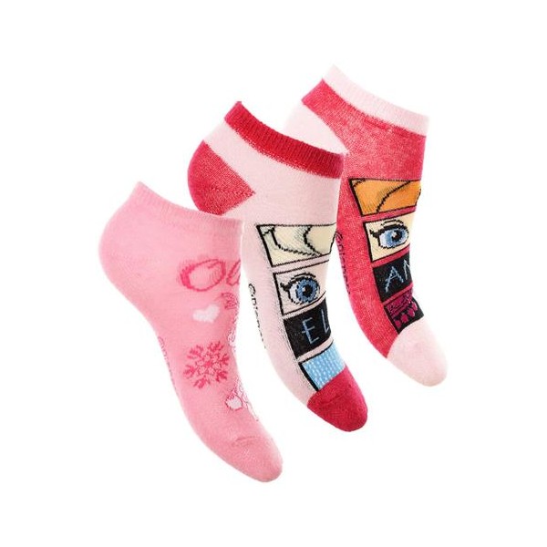 PACK 3 CALCETINES TOBILLEROS FROZEN