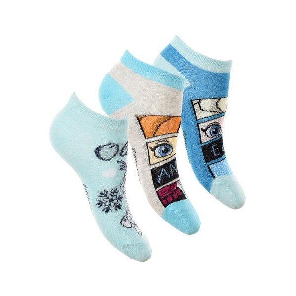 PACK 3 CALCETINES TOBILLEROS FROZEN