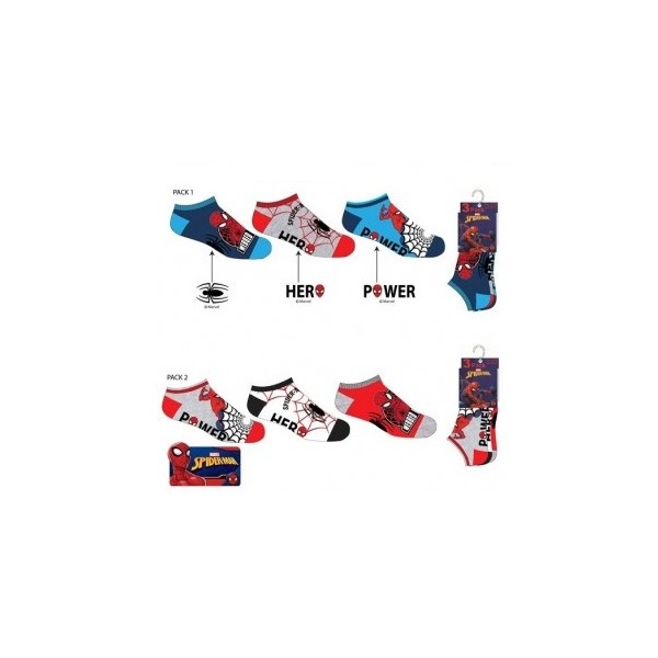 PACK 3 CALCETINES TOBILLEROS