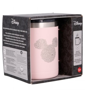 TAZA TERMO ACERO INOXIDABLE 380 ML MICKEY