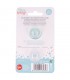 SET 2 CHUPETES TETINA ANATOMICA SILICONA +6 M CON FUNDA COOL LIKE MICKEY