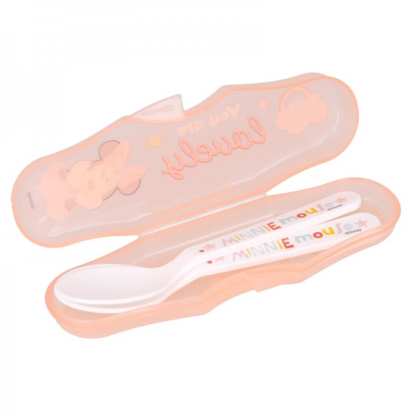ESTUCHE 2 CUCHARAS PP MINNIE INDIGO DREAMS