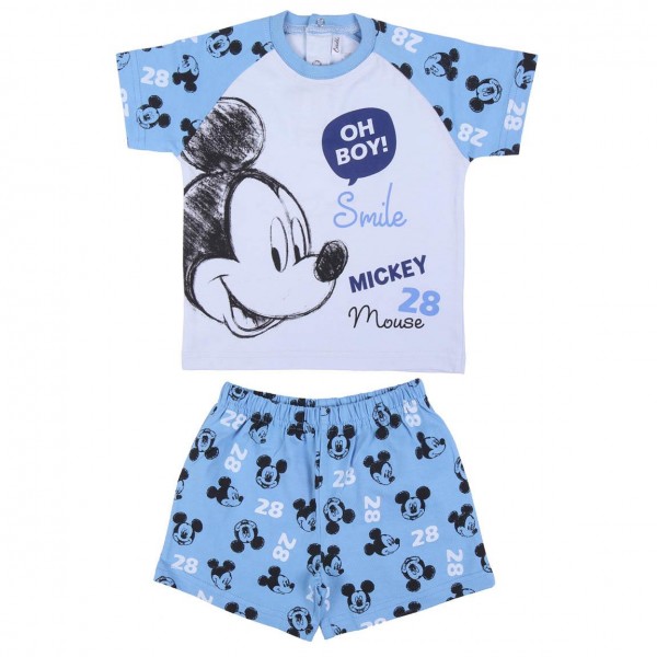 PIJAMA CORTO SINGLE JERSEY MICKEY