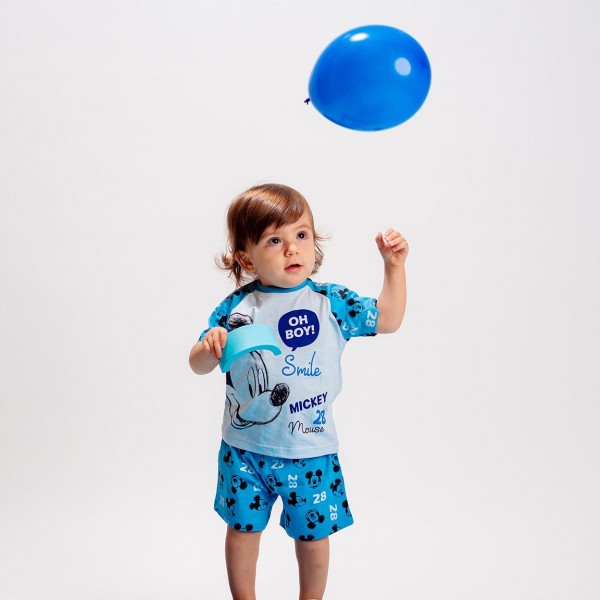 PIJAMA CORTO SINGLE JERSEY MICKEY
