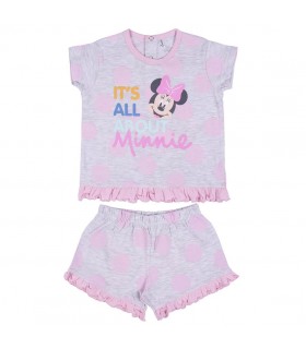 Pijama Corto Minnie Bebe