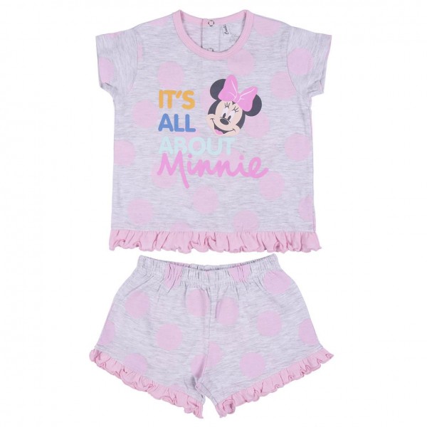 Pijama Corto Minnie Bebe