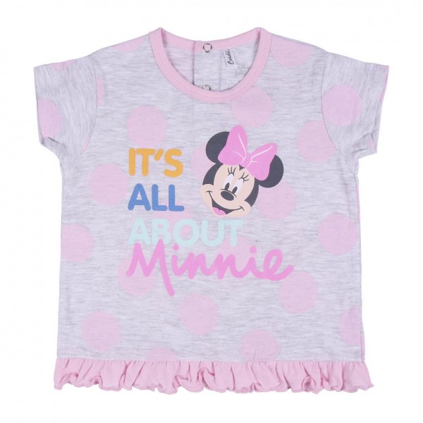 Pijama Corto Minnie Bebe