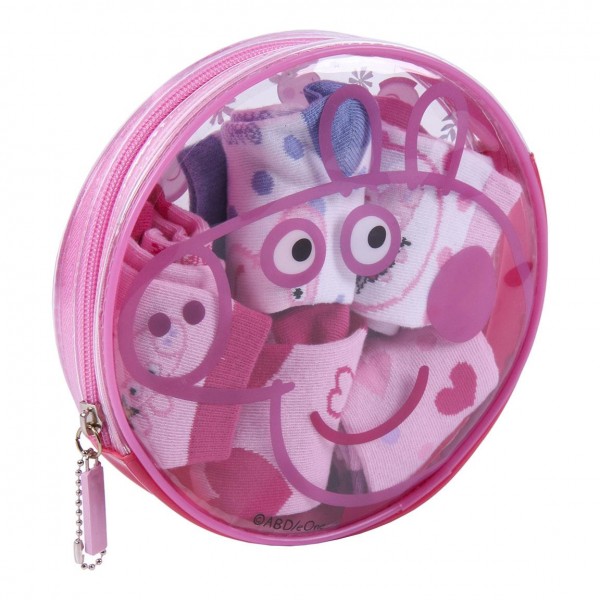 PACK CALCETINES 5 PIEZAS PEPPA PIG