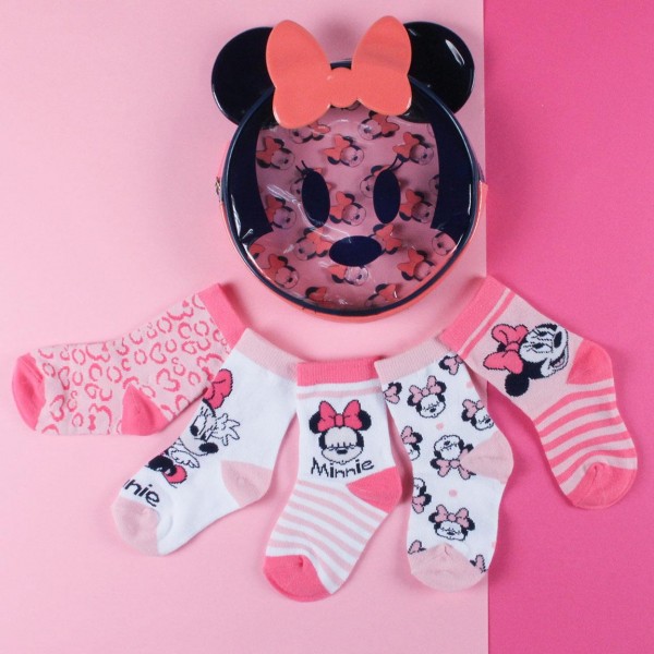 PACK CALCETINES 5 PIEZAS MINNIE
