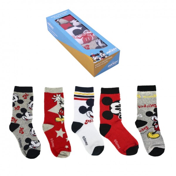 PACK CALCETINES 5 PIEZAS MICKEY