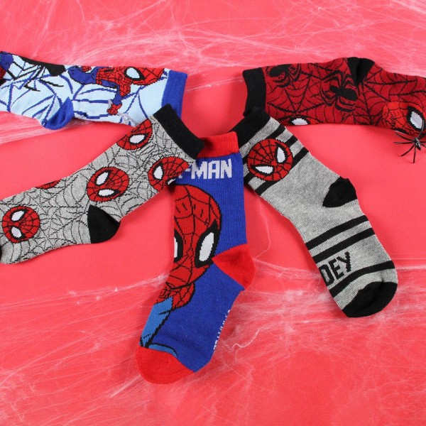 PACK CALCETINES 5 PIEZAS SPIDERMAN