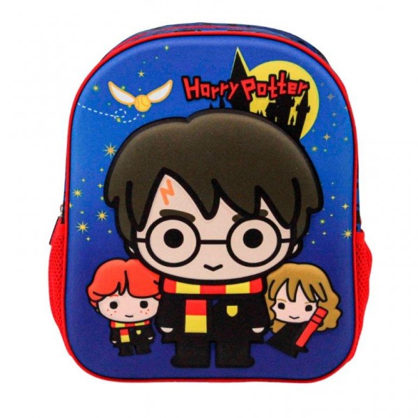 HARRY POTTER AZUL MOCHILA 3D PEQUEÑA HARRY POTTER CASTLE