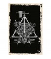 POSTER HARRY POTTER LAS RELIQUIAS DE LA MUERTE SIMBOLO