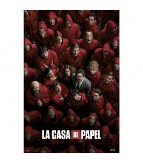 POSTER LA CASA DE PAPEL GUERRA