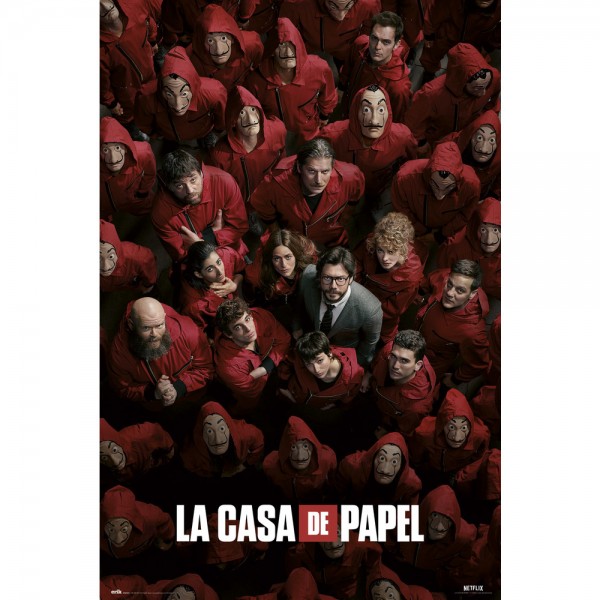 POSTER LA CASA DE PAPEL GUERRA