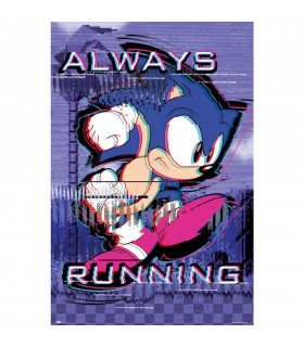 POSTER SONIC ALWAYS RUNNING