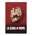 POSTER LA CASA DE PAPEL MASCARA