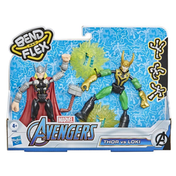 Bend and flex Thor VS Loki