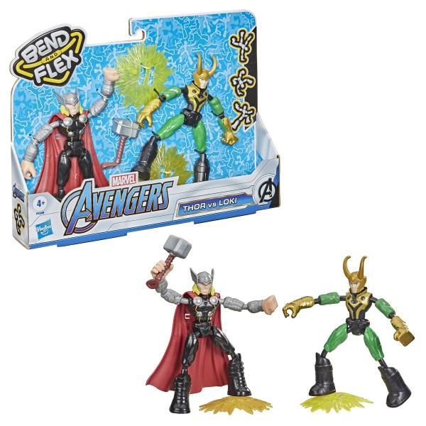 Bend and flex Thor VS Loki