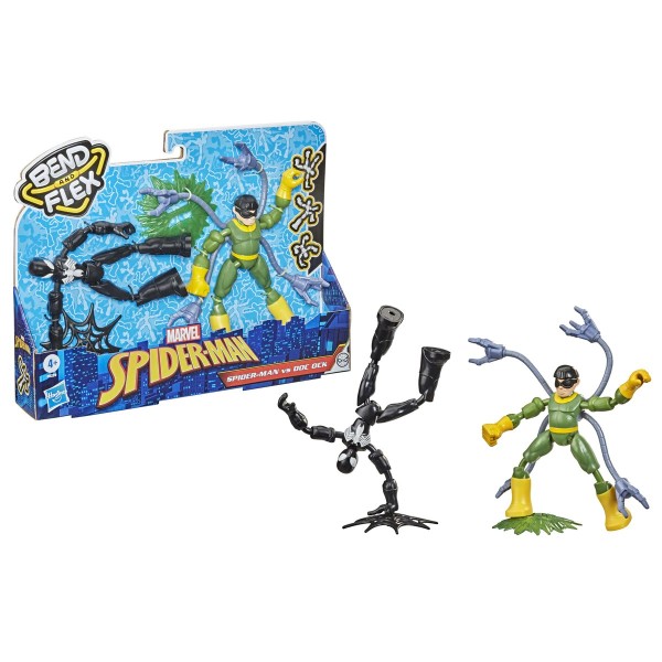Ben and Flex Spiderman Vs. Doc Ock Marvel Spiderman