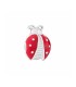 CHARM CHAMILIA RED LADYBUG PLATA DE LEY 925 MLS