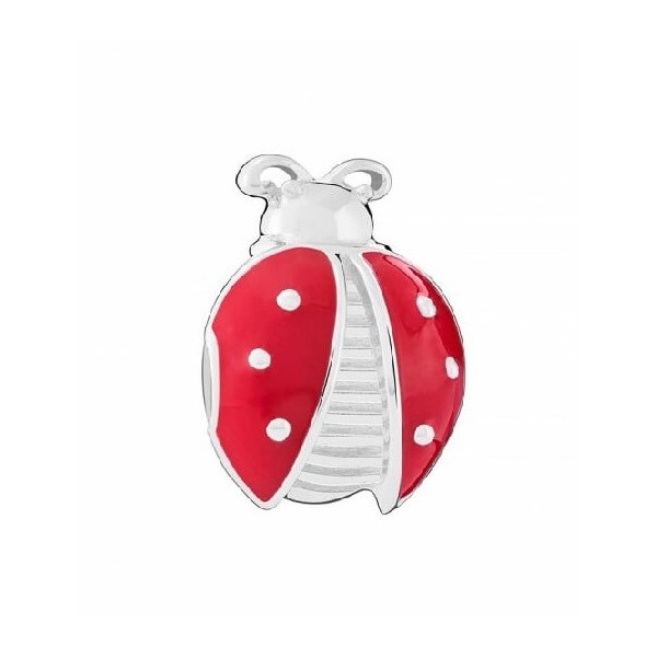 CHARM CHAMILIA RED LADYBUG PLATA DE LEY 925 MLS