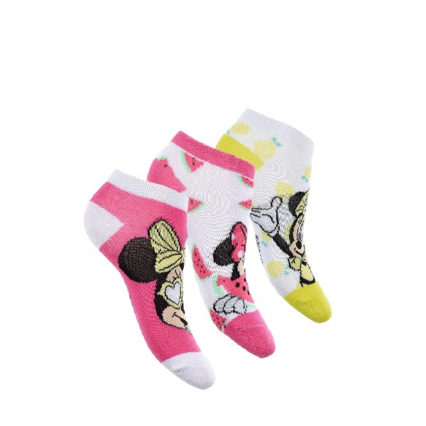 PACK 3 CALCETINES TOBILLEROS MINNIE
