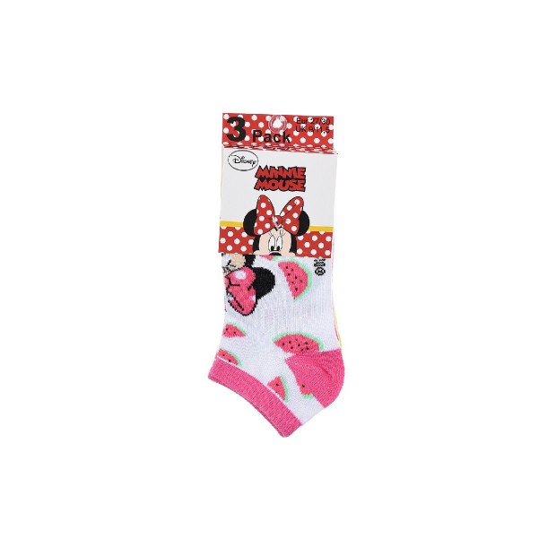 PACK 3 CALCETINES TOBILLEROS MINNIE