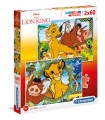 Disney Lion King - 2x60 piezas - Supercolor Puzzle