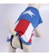 CAMISETA PARA PERRO SINGLE JERSEY AVENGERS CAPITAN AMERICA