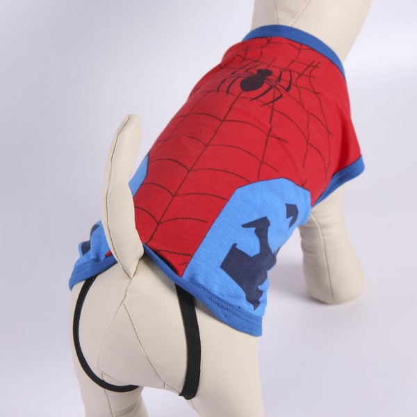 CAMISETA PARA PERRO SINGLE JERSEY SPIDERMAN
