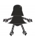 CUERDA DENTAL PARA PERRO STAR WARS DARTH VADER