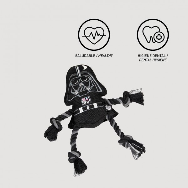 CUERDA DENTAL PARA PERRO STAR WARS DARTH VADER